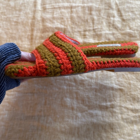 Free People show your stripes hand knitted sandal - Picture 9 of 17
